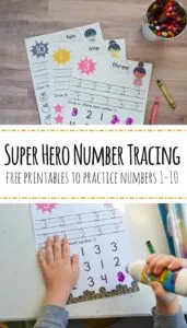 number tracing