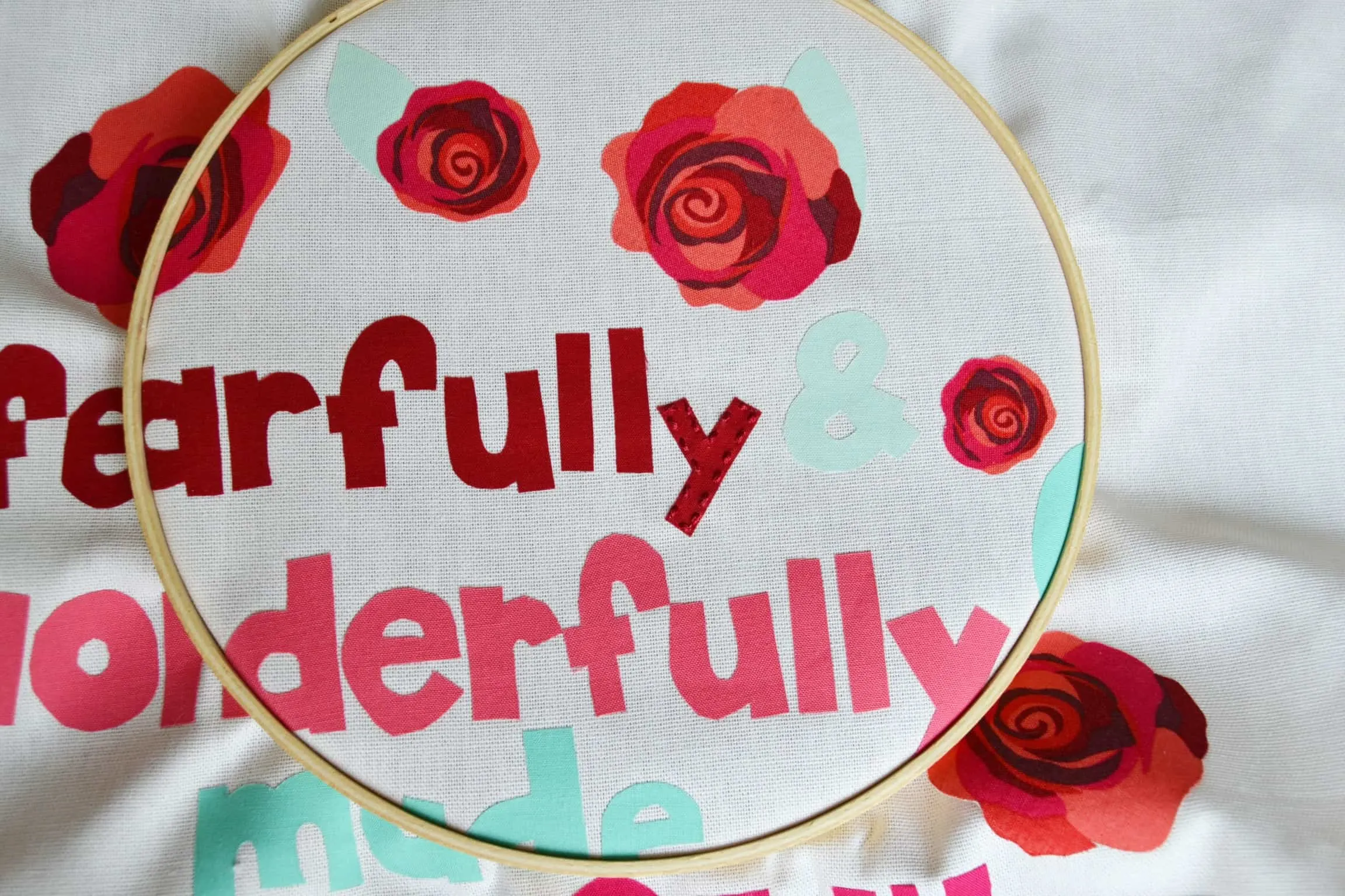 embroidering