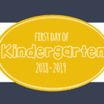 first day of kinder