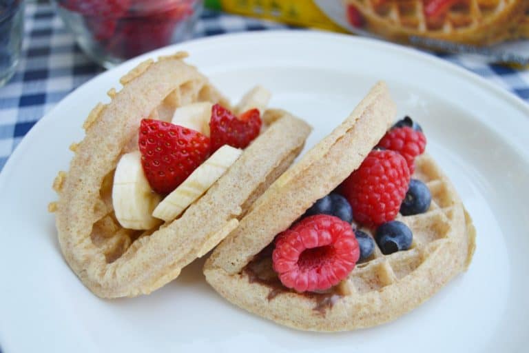 Fruity Waffle Tacos