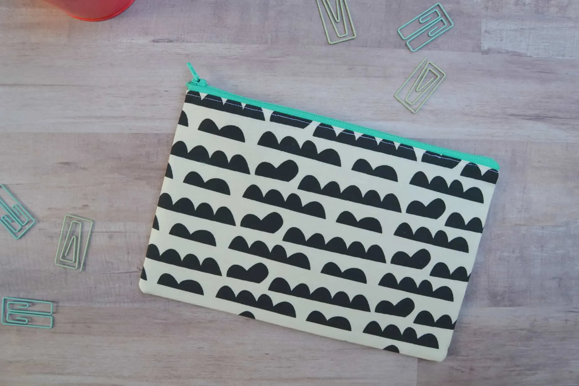 diy zipper pouch