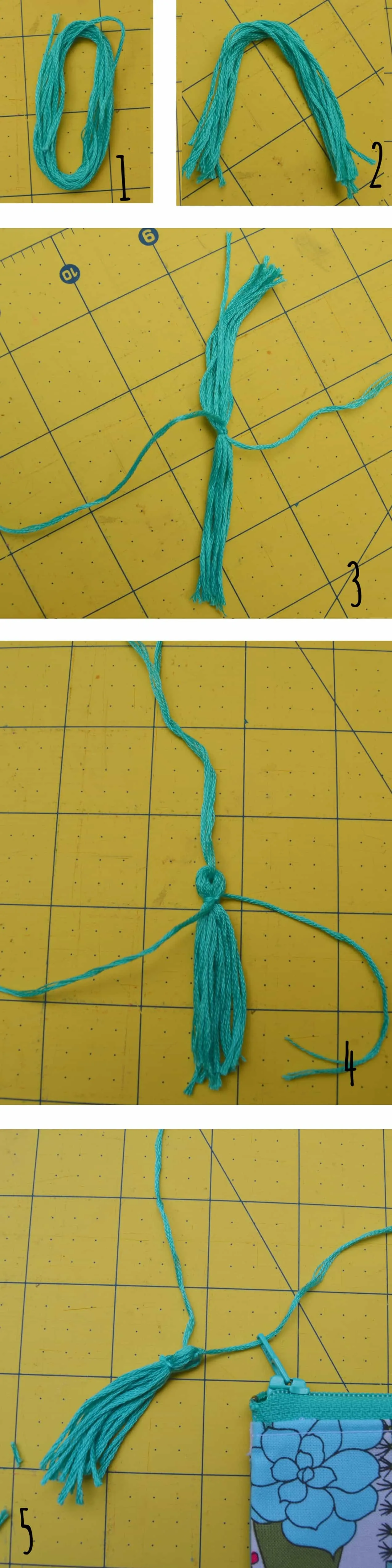 how to make the zipper tab
