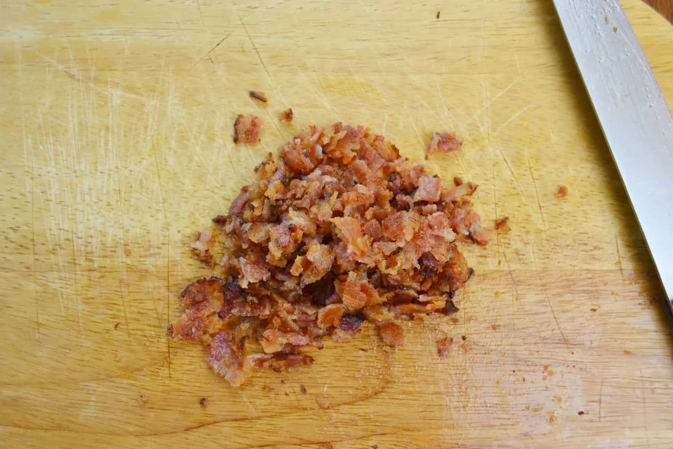 diced bacon