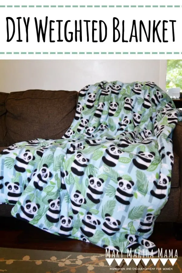 how to make a weighted blanket