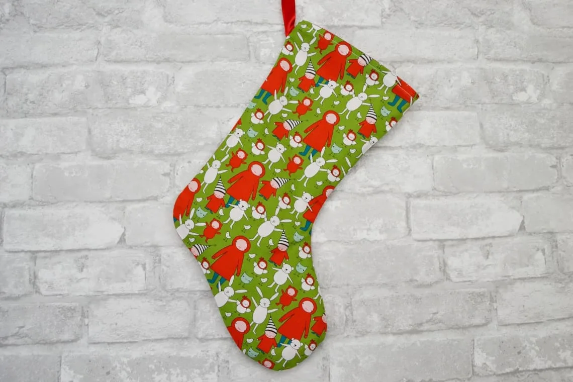 Free Christmas Stocking Sewing Pattern • Heather Handmade