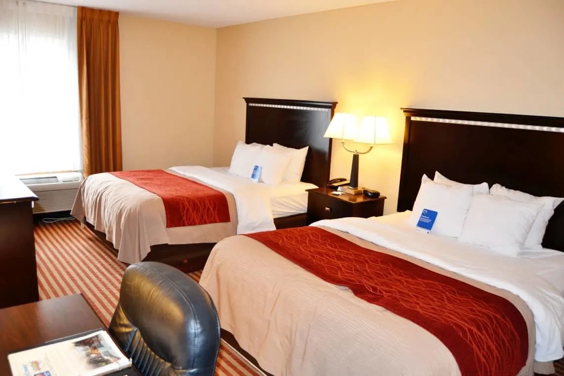 the rooms