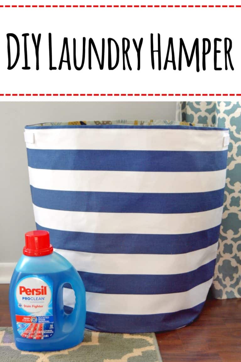 DIY Laundry Hamper You Can Make in 7 Easy Steps Mary Martha Mama