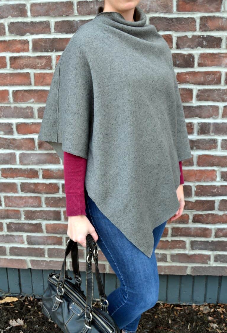 How to Make a Poncho in Five Steps Mary Martha Mama