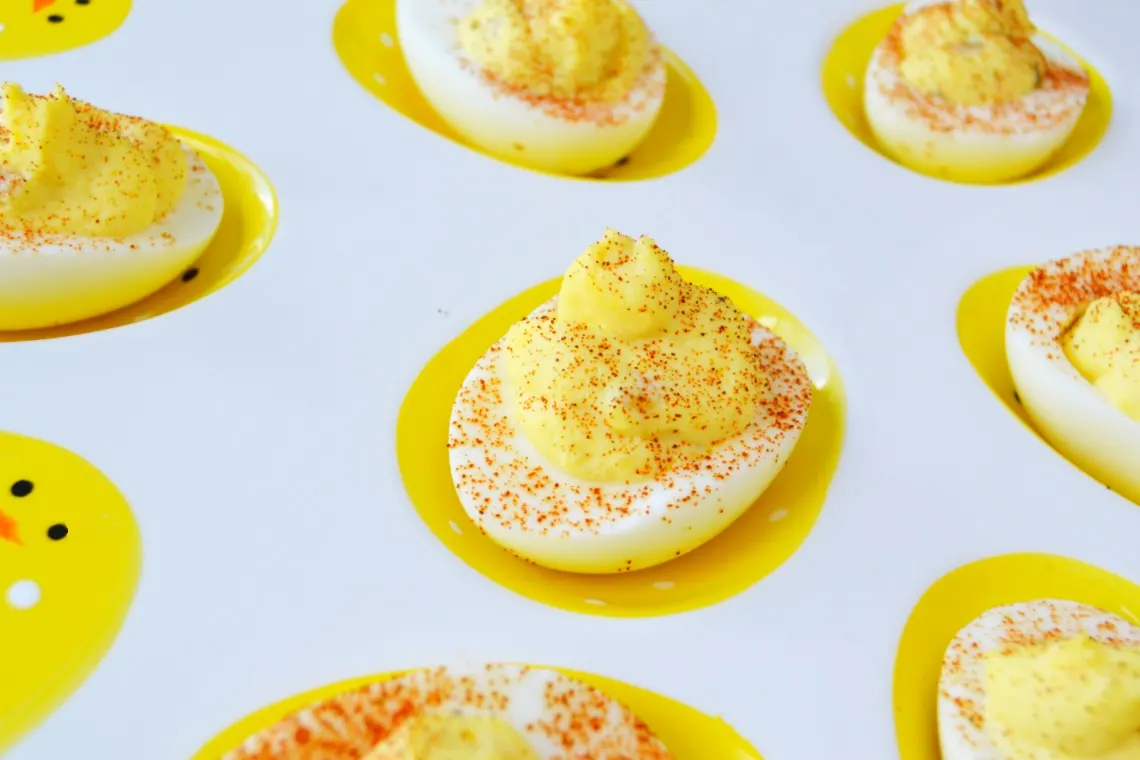 deviled eggs