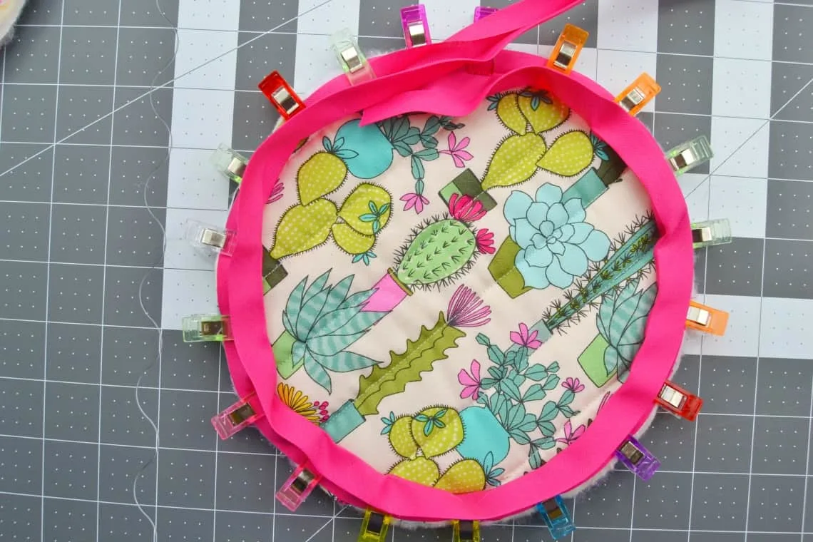how to sew potholders