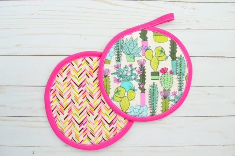 How to Sew Potholders in 8 Easy Steps