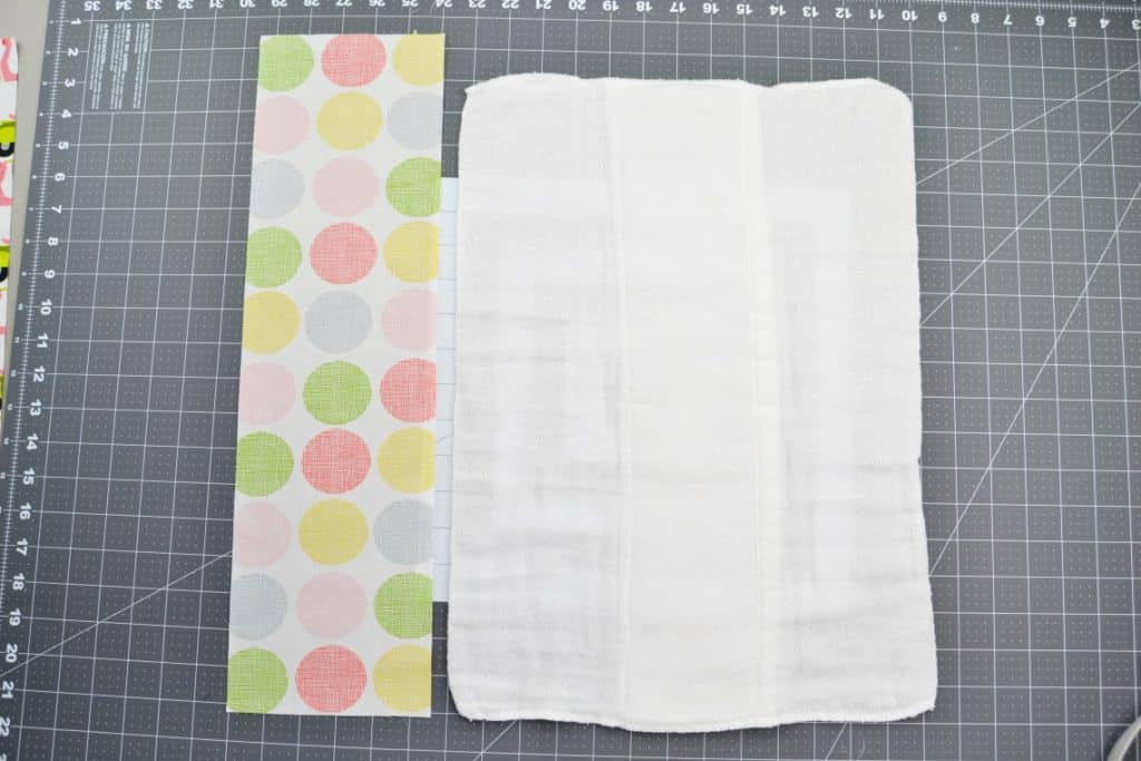 How to Make a Burp Cloth from a Diaper Mary Martha Mama