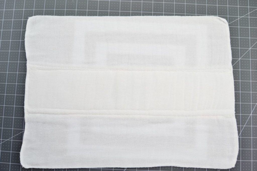 How to Make a Burp Cloth from a Diaper Mary Martha Mama