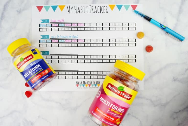Free Printable Habit Tracker to Help You with Your Goals