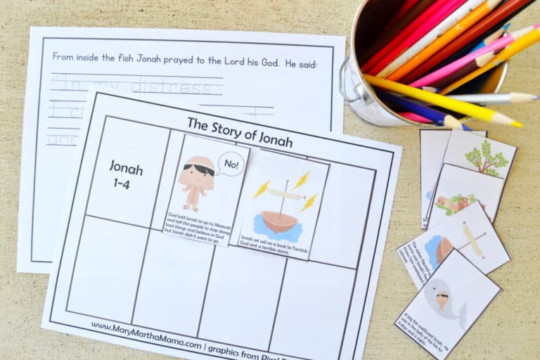 Jonah and the Whale Activities for Kids