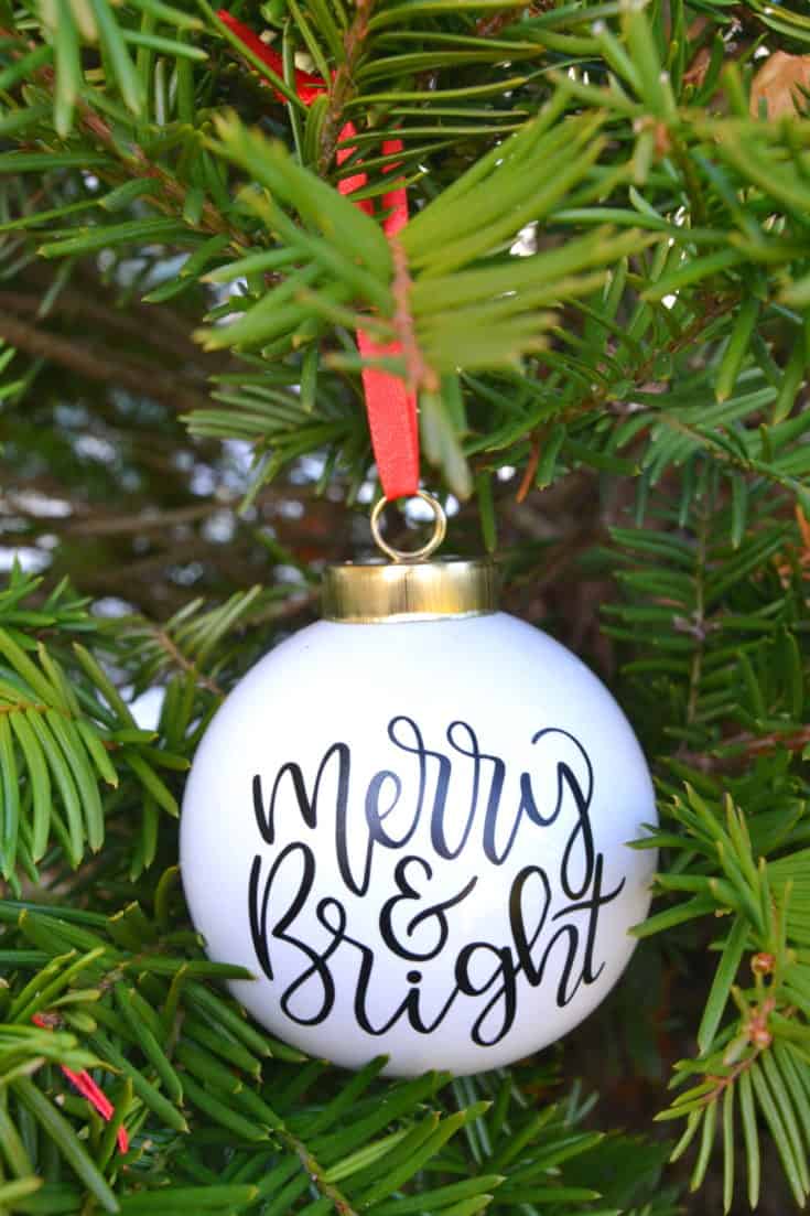 Making Christmas Ornaments with Cricut is Easy Mary Martha Mama