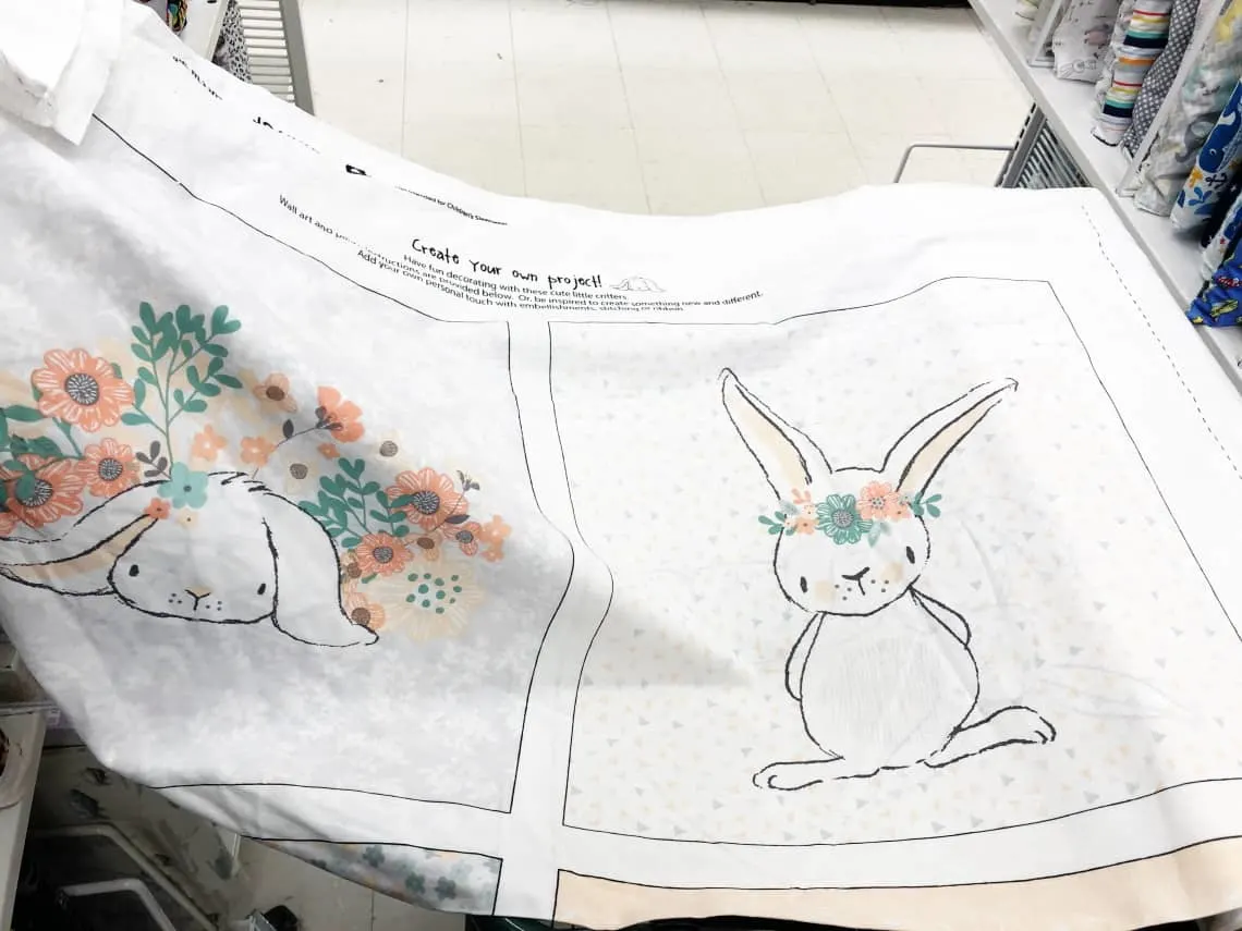 bunny fabric