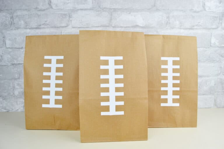 DIY Football Goodie Bags with Your Cricut