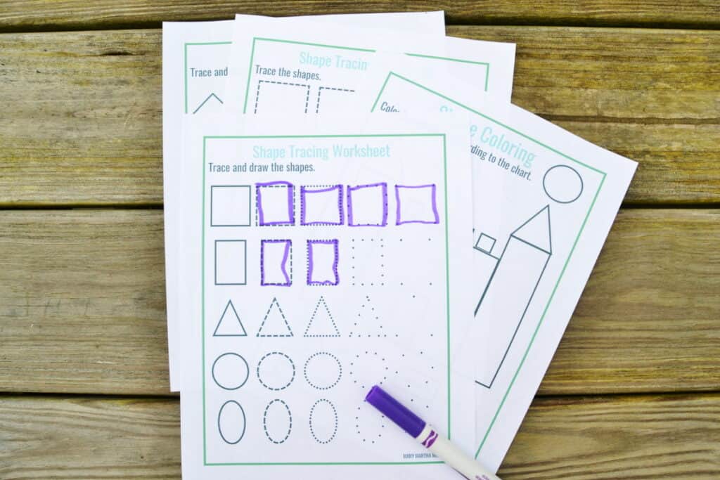 preschool printables – Mary Martha Mama