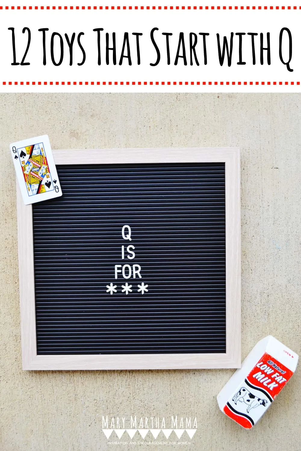 Toys that Start with Q: Need some ideas for a letter of the week show and tell that has to be a toy? Check out this list of 12 ideas of toys that start with Q.