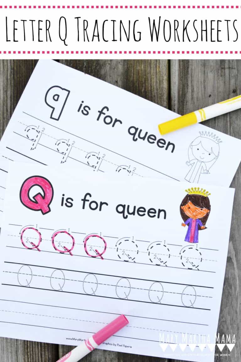 Show And Tell Letter Q 40 Ideas Mary Martha Mama