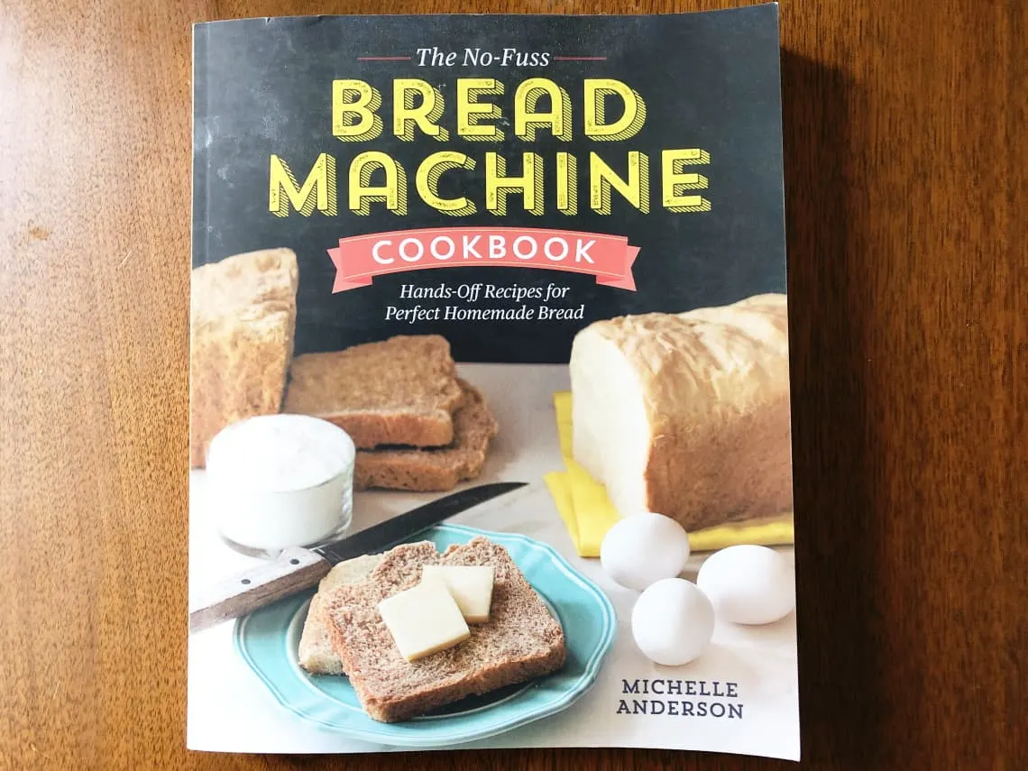 bread machine recipe book