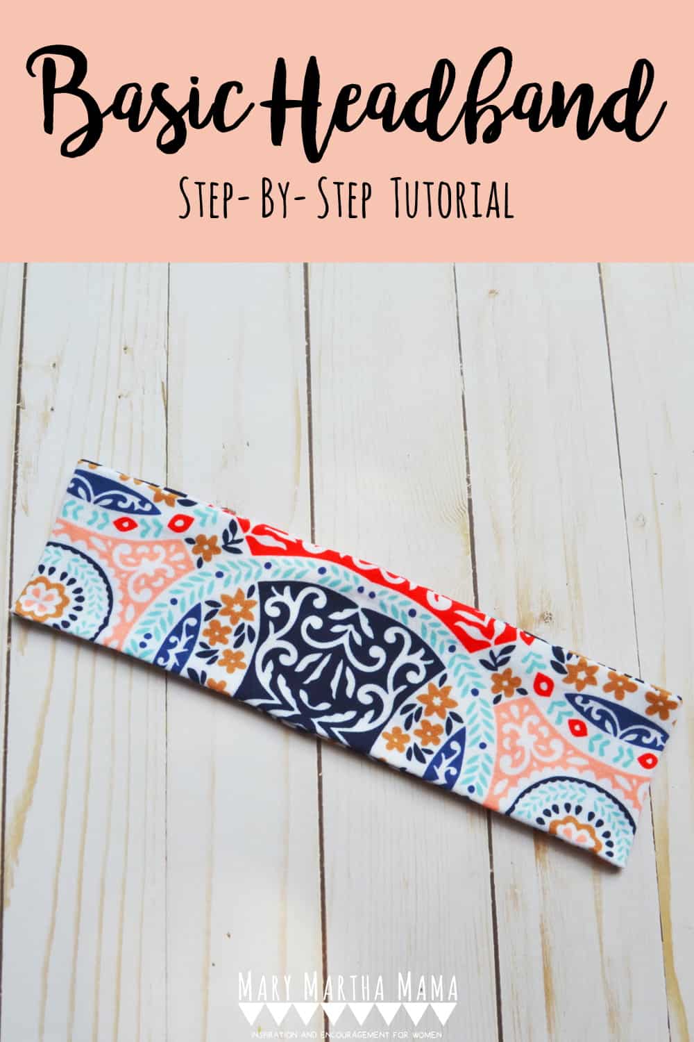 Basic Headband Tutorial Mary Martha Mama