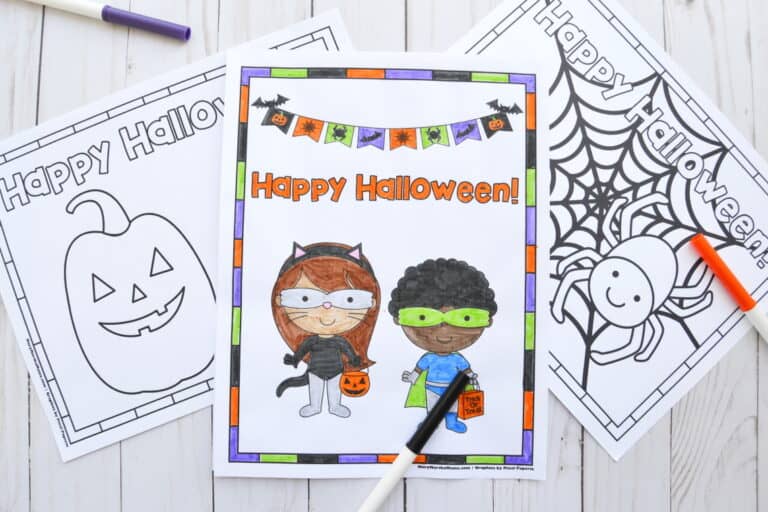 Halloween coloring pages