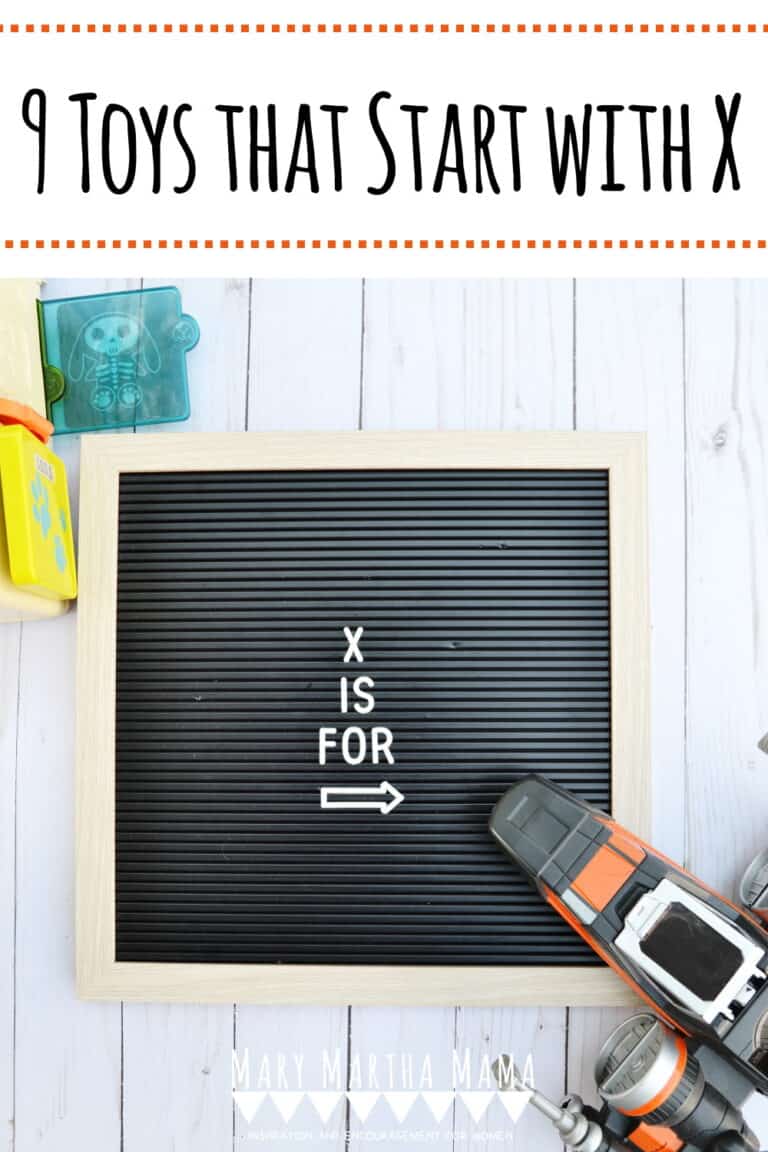 Show and Tell Letter X [22 Ideas!] Mary Martha Mama