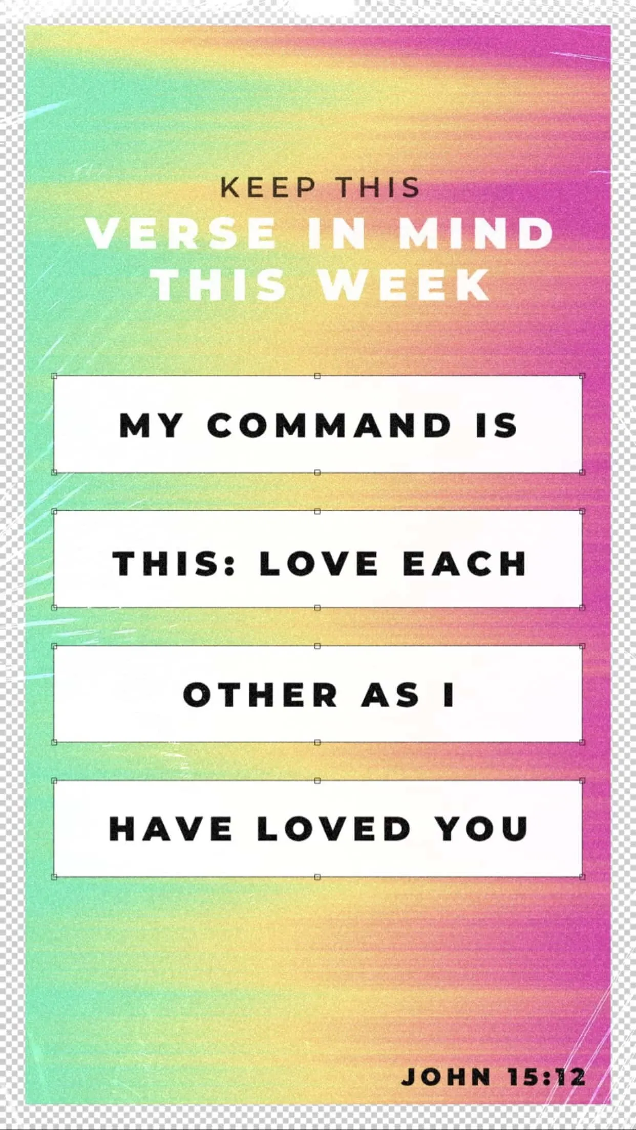 love one another