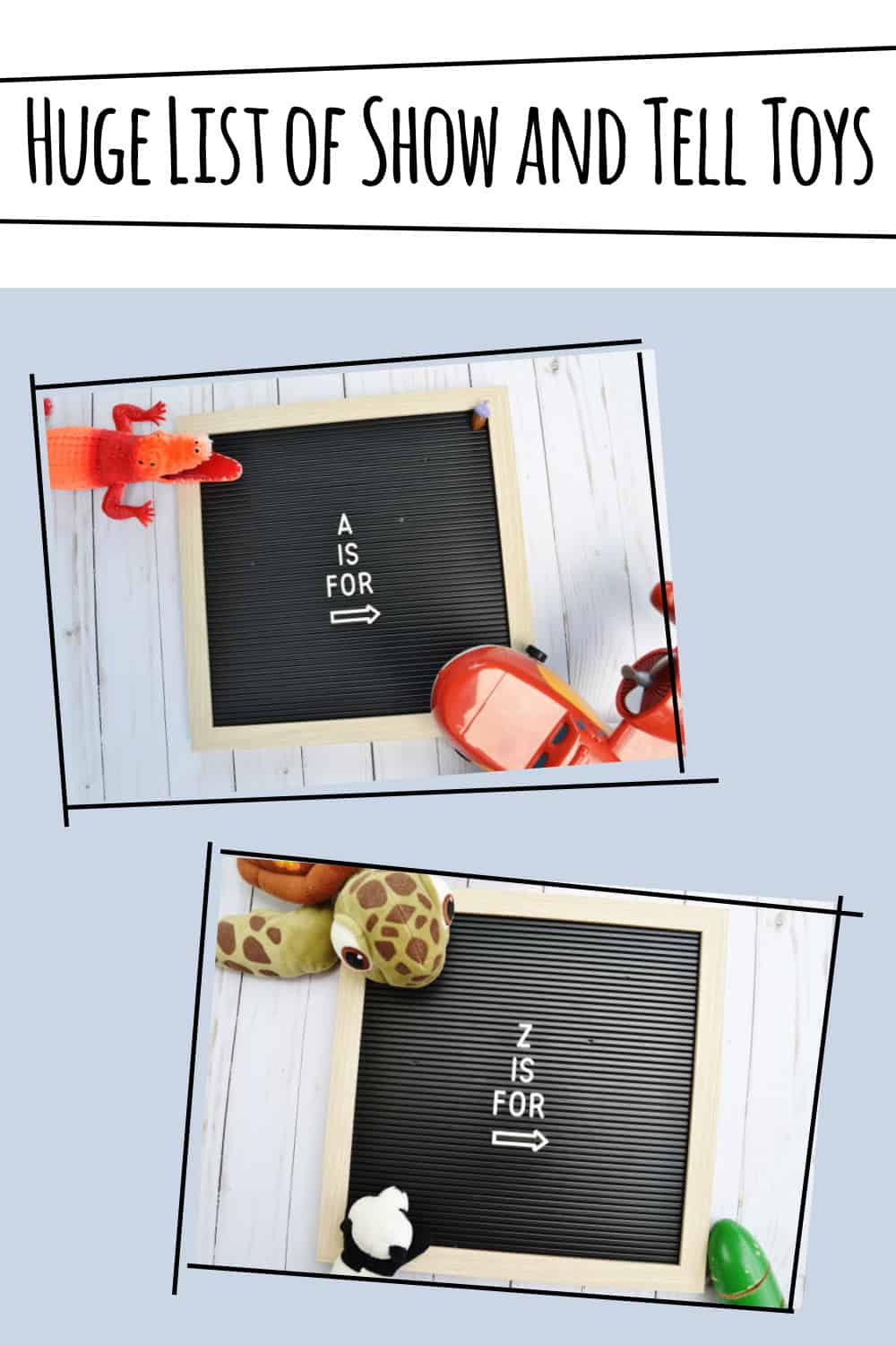 Show and Tell Toys from A to Z Mary Martha Mama