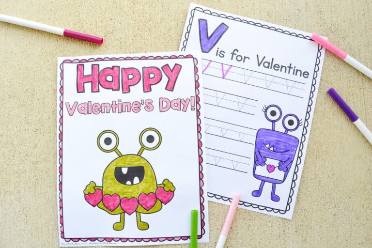 valentines day coloring pages