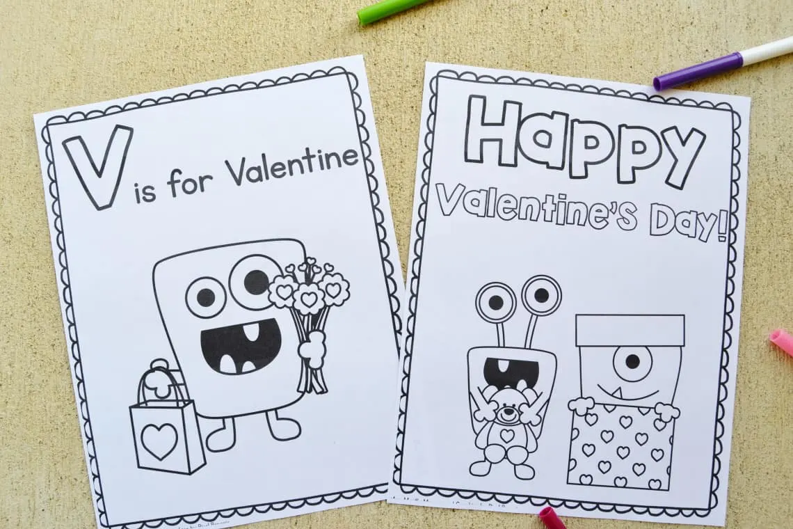 Happy Valentine's Day pages