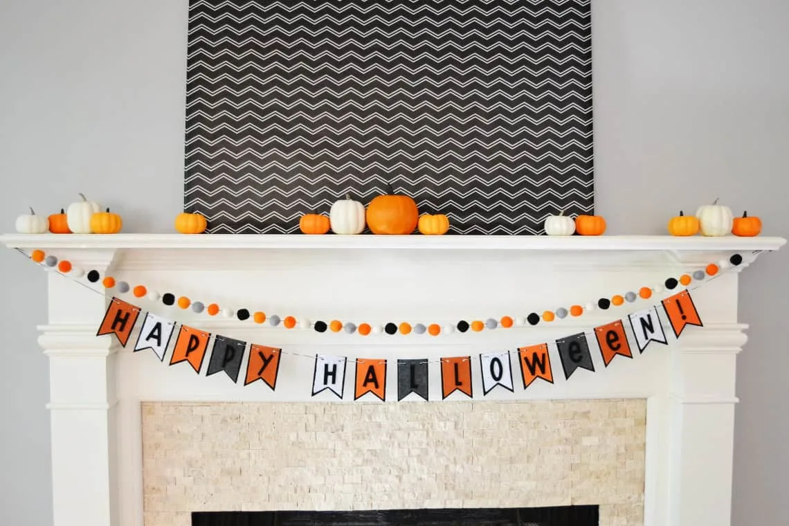 Make your own DIY Felt Ball Garland following this super simple tutorial with tips and information about where to source the felt wool balls.