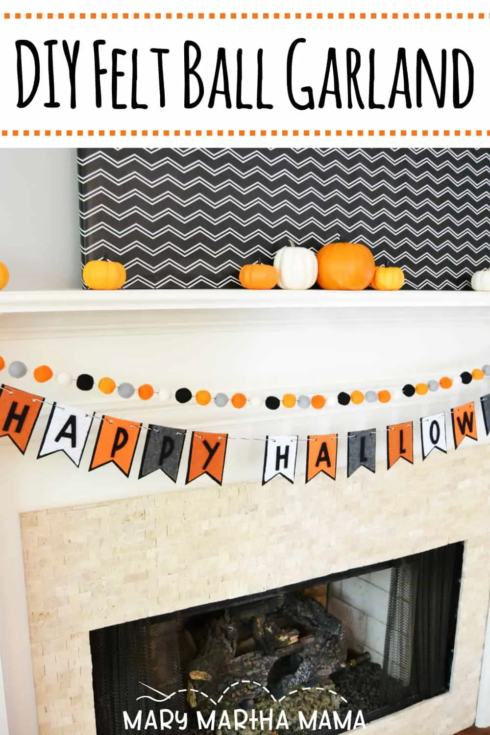 Make your own DIY Felt Ball Garland following this super simple tutorial with tips and information about where to source the felt wool balls.