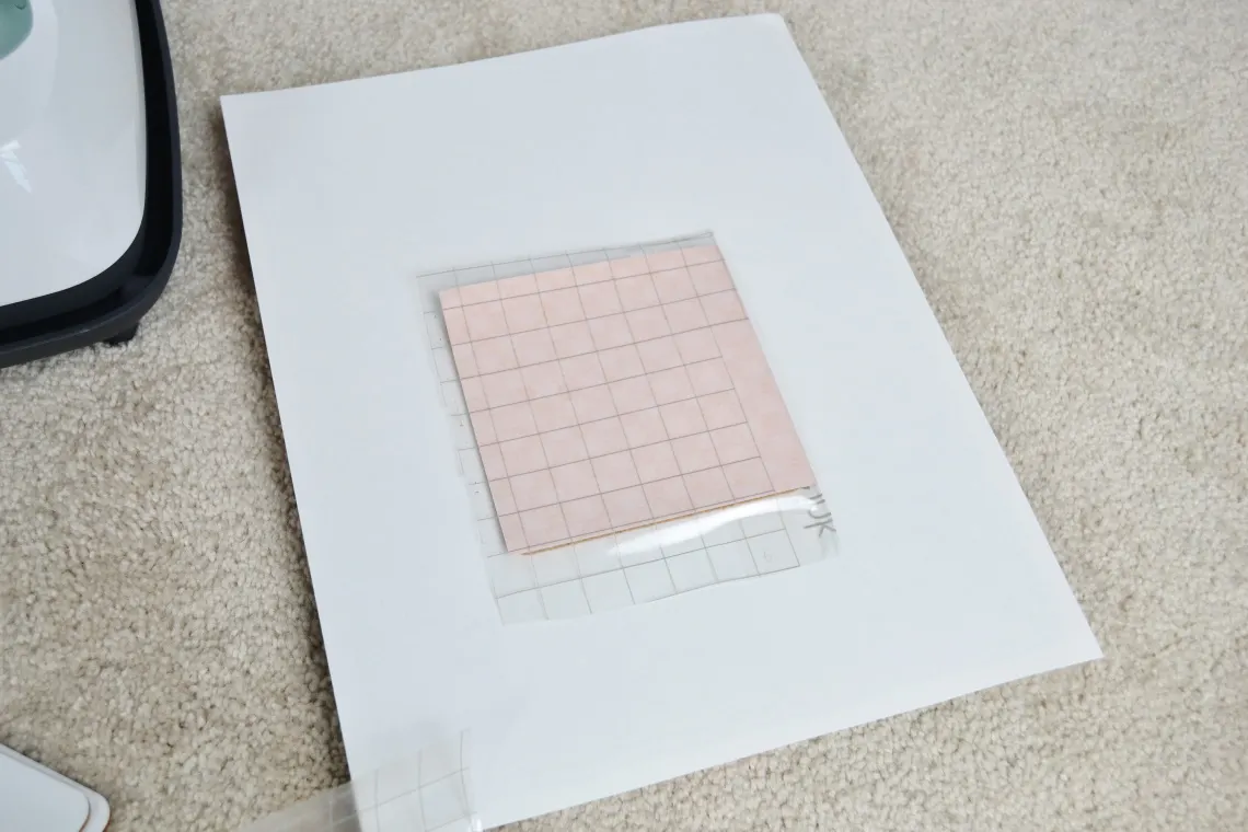 getting ready to press