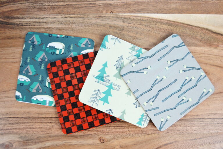 infusible ink coasters