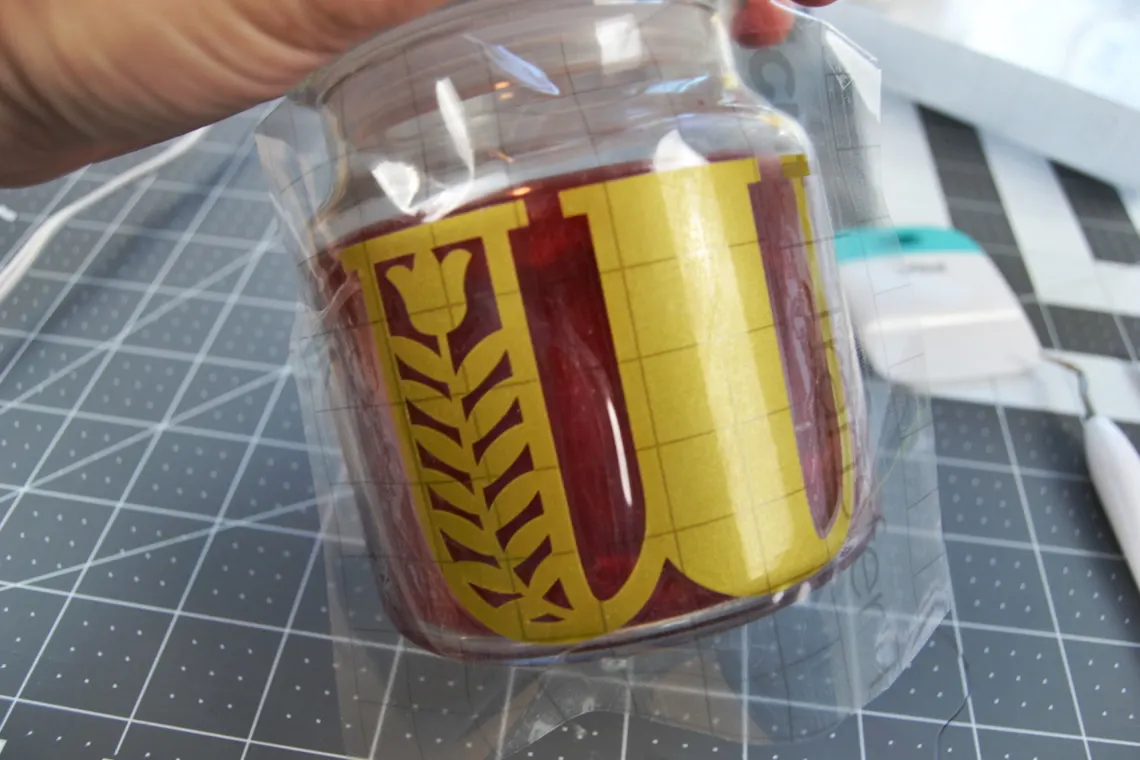 applying the monogram
