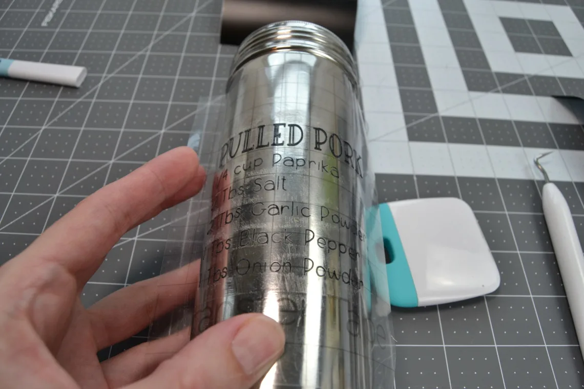 using transfer tape