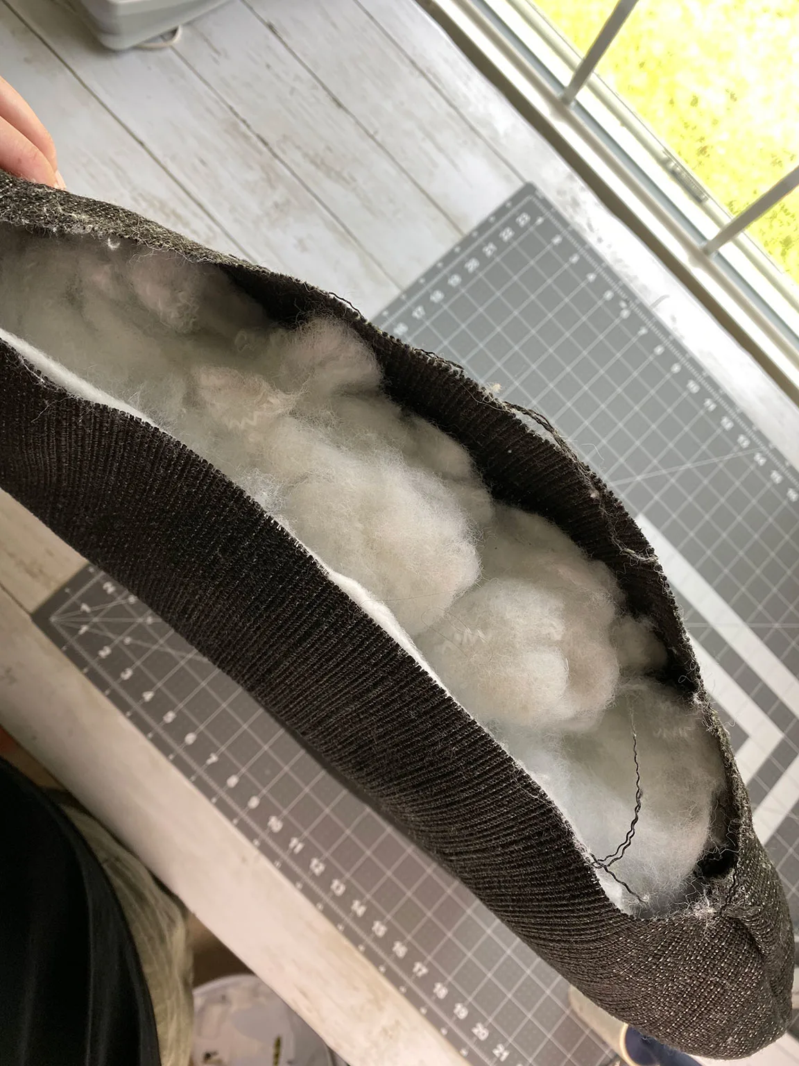 the stuffing inside the cushion