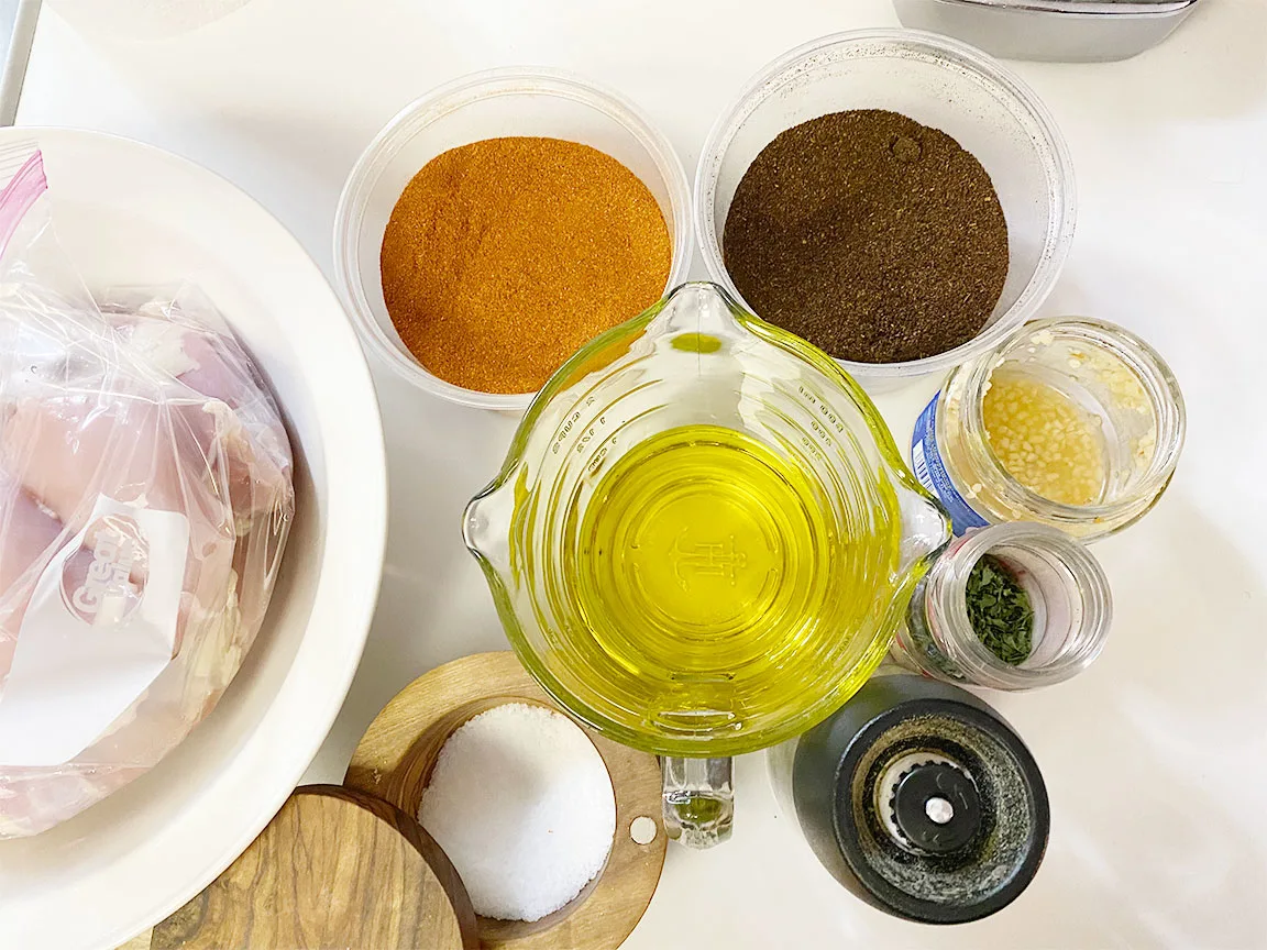 grilled chicken thigh marinade ingredients