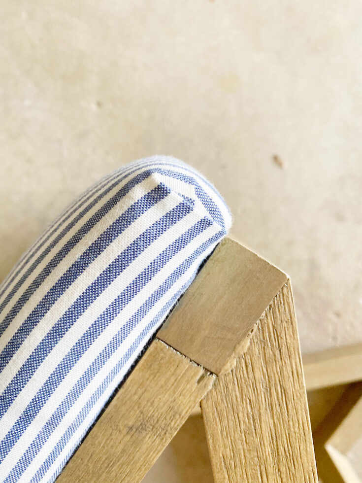 How to Reupholster a Stool Mary Martha Mama