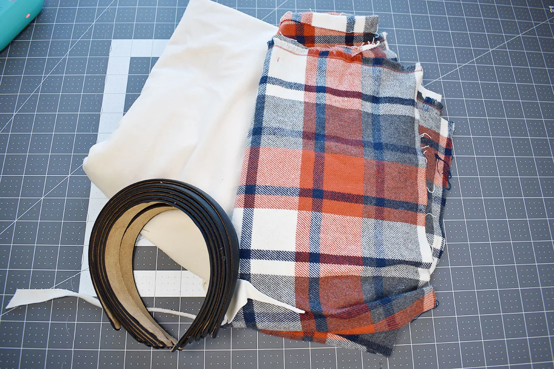 how to make a knotted headband supplies
