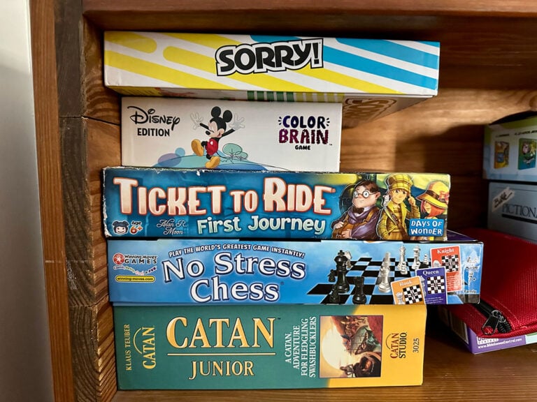 board game shelf