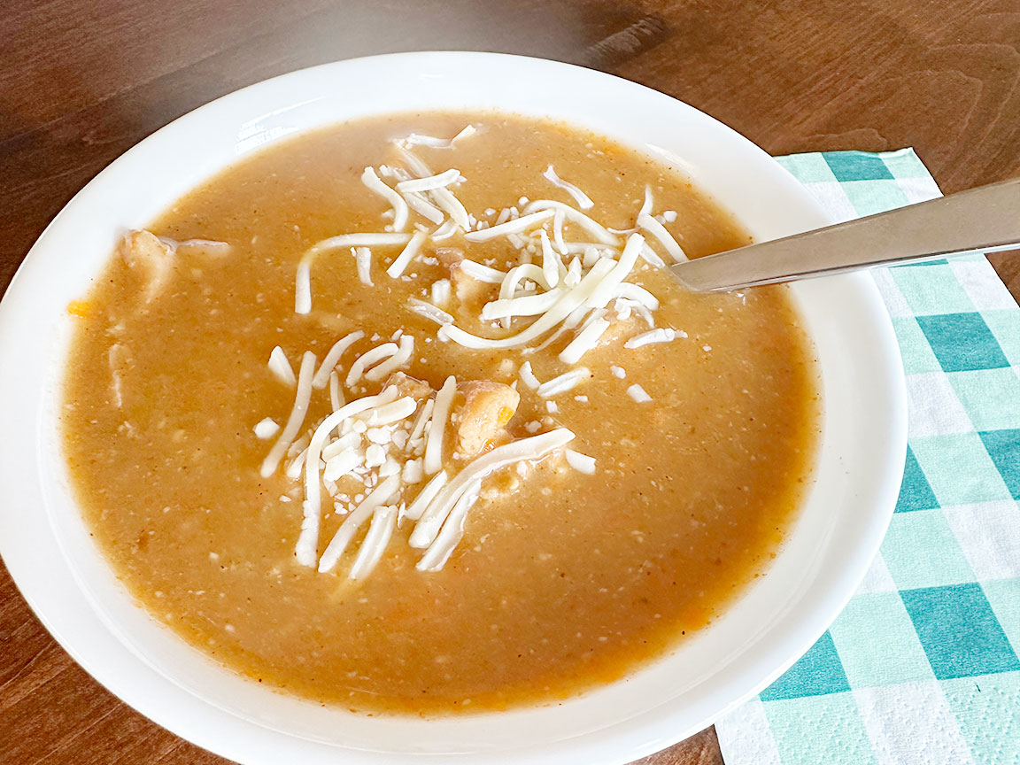 keto chicken enchilada soup recipe