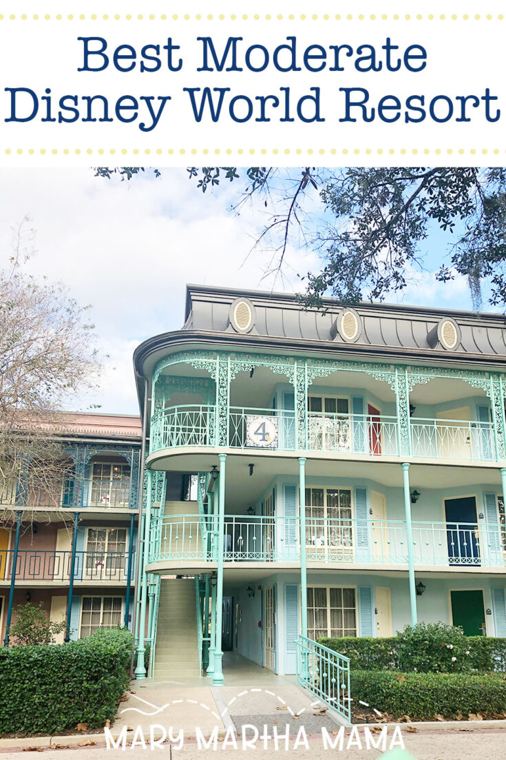 Best Moderate Disney Resort Mary Martha Mama