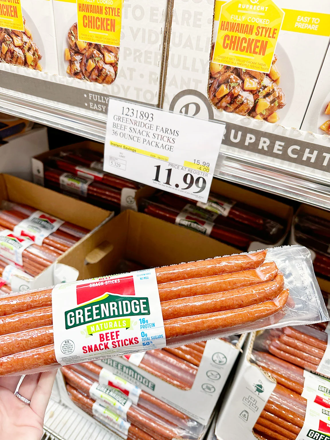 Costco haul June 2023 meat sticks
