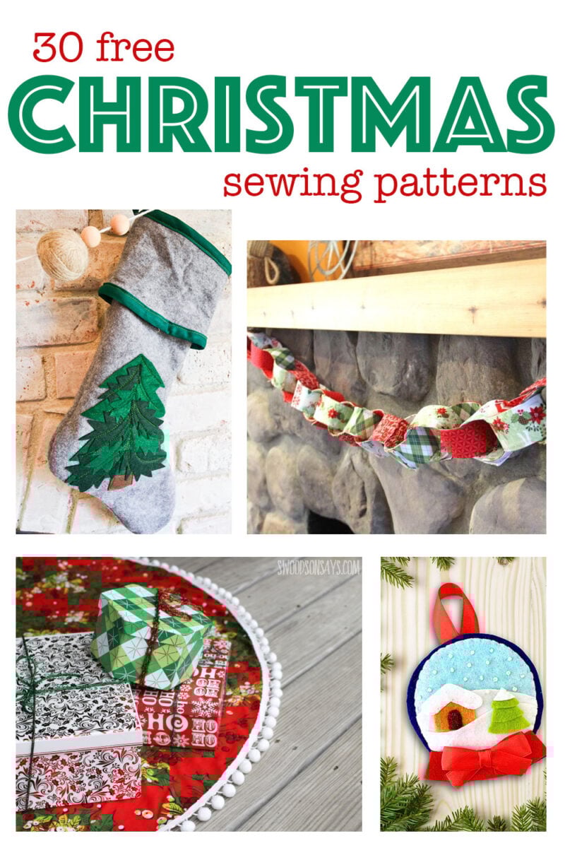 Free Christmas Sewing Patterns Mary Martha Mama