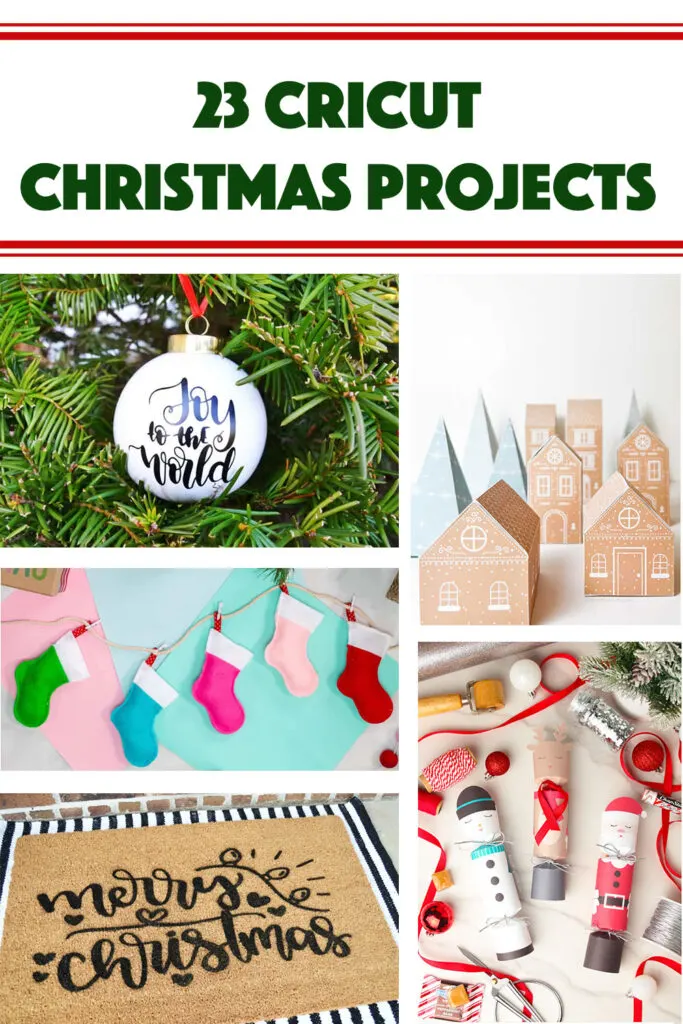 23 Free Christmas Cricut Projects- Decor, Gifts, and more