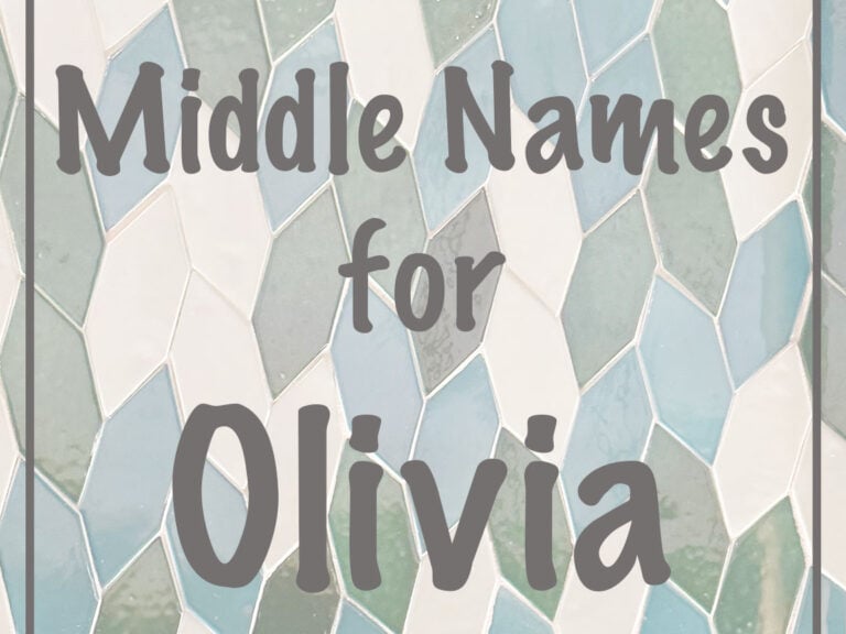 middle names for Olivia